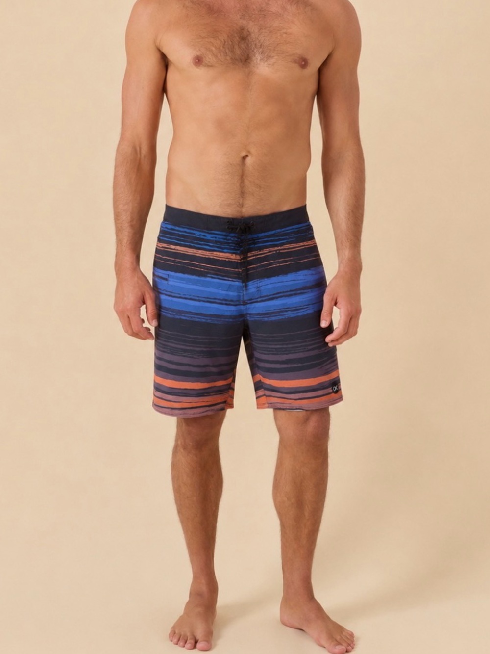 Outerknown Apex Board Shorts 31 Multi Stripes Stretch Kelly‎ Slater Surf Beach